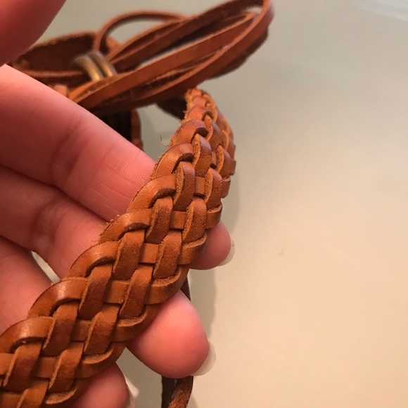 Express leather fringe belt - Picture 7 of 8